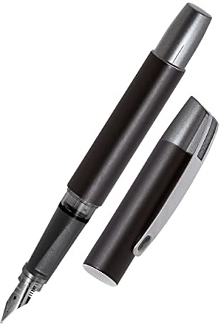 Online 61177/3d – Penna stilografica Campus Lefty, pennino misura L, Nero