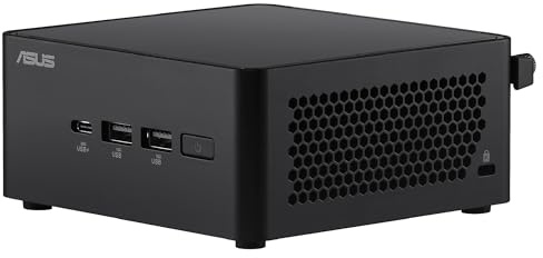 ASUS NUC 14 Pro Tall Mini PC RNUC14RVHU5068C2I (Intel Core Ultra 5 125H vPro Prozessor, Intel Arc Grafik, 512GB Speicher, 2X 8GB RAM, Intel WiFi 6E, Windows 11 Pro, mit EU-Netzkabel)