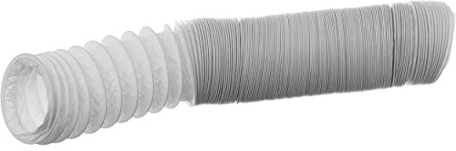 Ø 80mm / 6m Lüftungsschlauch - PVC Flexschlauch - Abluftschlauch für Klimaanlage Wäschetrockner Abzugshaube