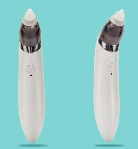 TECH DISCOUNT aspirateur nasal bebe electrique mouche confort automatique adultes pour nettoyeur de nez enfants rhume bouché morve White
