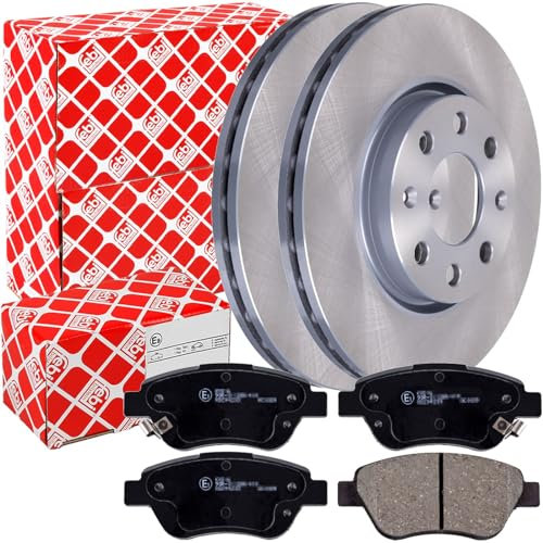 Bremsscheiben 257mm + Beläge vorne passend für ADAM + Corsa D