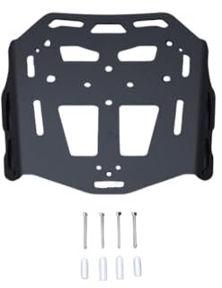 aVDB-Moto Top Case Carrier Luggage Plate Rear Rack Compatible with Triumph Tiger 800 / XC 2011-2014, Tiger 800 XR/XRX/XRT 2015-2019, Tiger 800 XCX/XCA 2015-2019 (Aluminium)