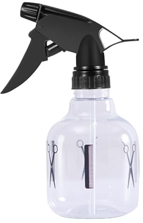 Syglawnd Hårsprayflaska, vattensprayflaska för hår 250 ml läckagesäker med 2 lägen, genomskinlig, påfyllningsbar tom dimspruta för växt, husdjur och hushållsrengöring, flaskor för
