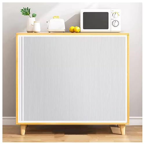 Roller shutter doors for cabinets, no drilling required, folding doors | Partition grilles for kitchen and bedroom, for cabinets, wardrobes