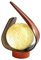 Woru Leuchte Karima - Deko-Leuchte, Stimmungsleuchte,Höhe der Lampe ca. 43 cm