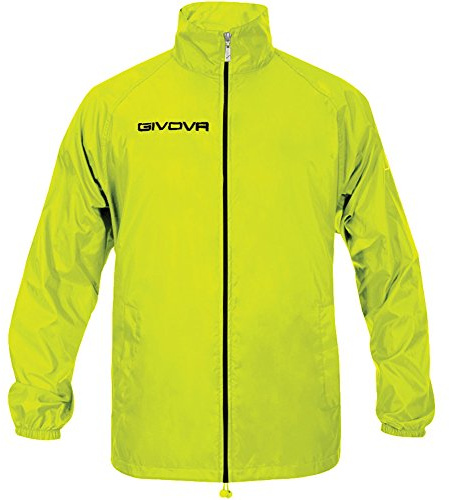 Givova Unisex Rain Basico Weste, gelb fluo, M