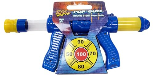 KandyToys Pistolet à Billes en Mousse Pop Pop - pour Enfants