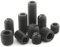 ANSIEDIO Viti Senza Testa Nere M4 Viti a Brugola Viti a Testa Esagonale a Tazza in Acciaio al Carbonio, M4×4mm,100 pcs