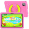 VASOUN Tablet per bambini da 10 pollici con custodia, Android 13, 12 GB RAM (6 + 6 espansioni), 128 GB ROM, 5 MP + 8 MP, fotocamera da 8000 mAh, controllo parentale