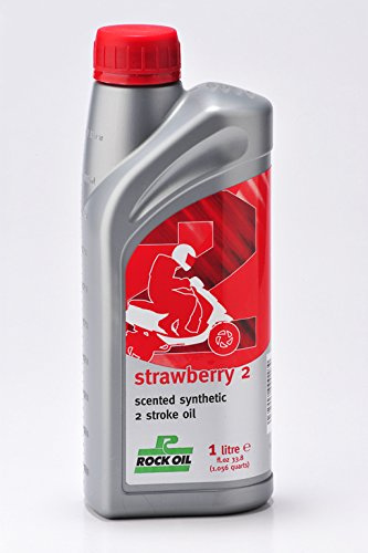 Rock Oil Strawberry 2 Stroke 1 Litre