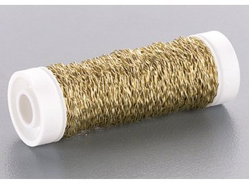Knorr Prandell Bouillon Effect Jewellery Wire - ⌀ 0.3mm x 50m Gold
