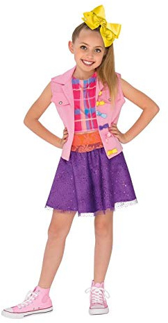 Rubies JoJo Siwa Boomerang Music Video Outfit Costume, Multicolor, Large