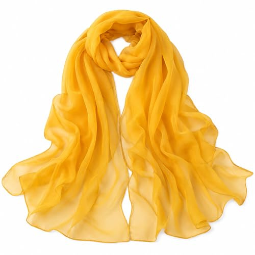 FAIRYGATE Oversized Scarves Ladies Scarfs for Women Silky Iridescent Wrap Stole Shawl Summer Scarf For Weddings Bridal Bridesmaids Proms & Parties 6037