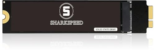 S SHARKSPEED 512GB SSD Upgrade für MacBook Air 2010-2011 A1369(EMC 2392/2469) A1370(EMC 2393/2471) (OS vorinstalliert)