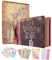 Adventure Book Scrapbook Album Fotoalbum,3d Retro GepräGter Brief Hardcover Movie Up,11.9 X 7.6 Inch,Fotoalbum Zum Selbermachen Sammelalbum FüR JubiläUm,Geburtstage,Geschenk Zum Valentinstag