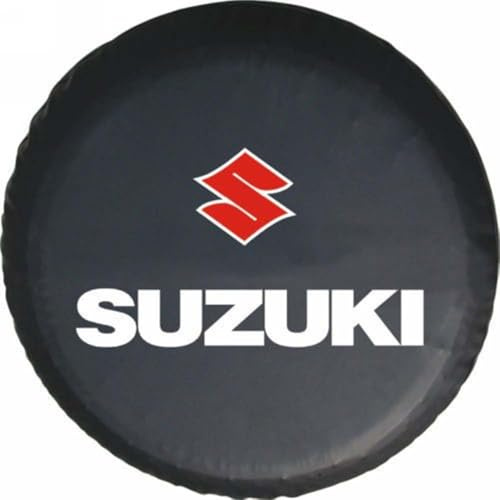 QSLLLY Auto Copertura della Ruota di Scorta per Suzuki Jimny (FJ) 1. Gen 2007-2023 2024,Elastico Copriruota Scorta Copertura Pneumatico Impermeabile Esterne Accessori,15inch-B