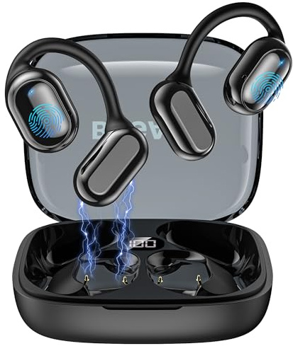 BUGANI Ecouteurs Bluetooth sans Fil Sport, Casque Bluetooth sans Fil 5.4