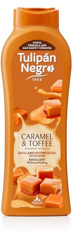 Tulipe noire Gel Douche Candy, caramel au beurre, 650 ml
