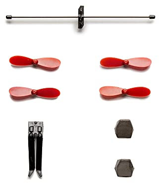 POWERUP 4.0 Spare Parts Kit - Extra Parts for The 4.0 Flying Smartphone-Powered Paper Plane Kit.