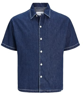 Jack & Jones Men's Jjipalma Jjresort Shirt S/S Wi 871 Short-Sleeved Shirt (Pack of 1)
