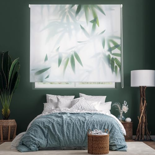 Blindecor Digital | Estor Enrollable Translúcido con Estampado Impresión Digital | Modelo Serenity | 140 x 180 cm (Ancho por Alto) Tamaño de la Tela 137 x 175 cm | Estores para Ventanas