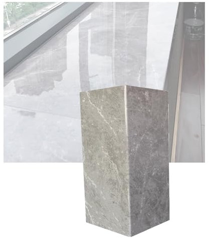 XILYZMO sur Mesure Appui Fenêtre PVC, Rebord Fenêtre Protecteurs Planches, PVC Largeur Rebord Fenêtre Couvre-Bord/Protection, Remplacement Nez Fenêtre Panneau Recouvrement