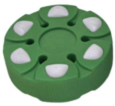 JISADER Puck de Hockey sobre rolleros, Disco de Hockey, Pelota de Hockey para el Juego de Partidos de Entrenamiento, Verde