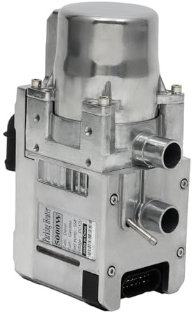 Kit de calentador de agua diésel de 12 V y 5 kW, calentador de agua para estacionamiento de coche con control remoto por teléfono, calentador de agua diésel grande de metal para autocaravanas, carav