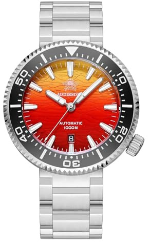 TACTICAL FROG Addiesdive AD2526 46 mm dykarklocka för män 8215 automatisk rörelse