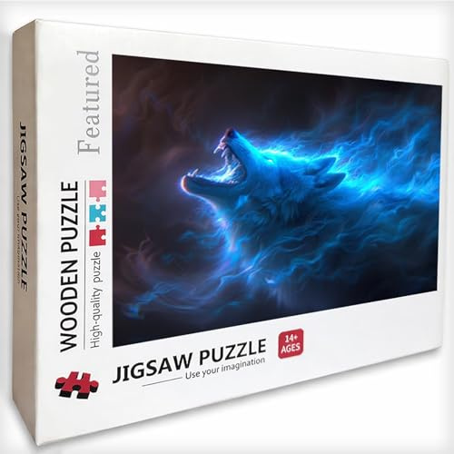 LumièRe Pussel 6 000 bitar vuxna, djurpussel i trä, 179 x 105 cm, vuxna pedagogiskt spel utmaning gåta med en utsökt förpackningslåda, avslappnande spelkollektion, för sovrumsdekoration, 6-1381