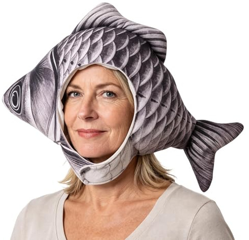 Genérico Gorro de - 3D Peluche Sombrero Transpirable | Sombrero Gracioso de Animal - para Halloween de Cumpleaños Actuaciones Escolares Cosplay Carnaval Mascarada Club Fotografía