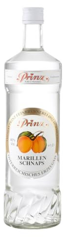 Prinz Fein-Brennerei Marillenschnaps Obstbrand (1 x 1 l)