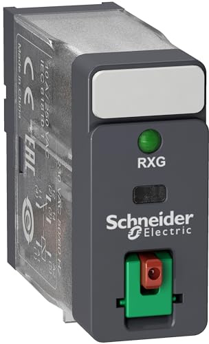 Rele 1CO 10A+Boton Test+LED 230VAC