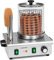 Klarstein Wurstfabrik Pro 550 Hot Dog Maker : 550W, 2 broches chauffantes, contrôle de température 30-100 °C, cylindre en verre: Ø 20 cm, cage en inox: Ø 17 cm, cuisieur de saucisses pro, argent