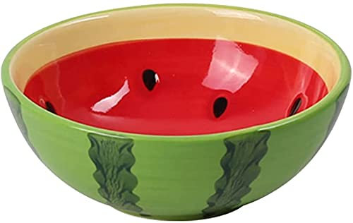 scodella ciotole per il ramen Ciotola di frutta in ceramica da 5 pollici | ciotola di insalata di anguria creativa da 250 ml, antipasti di insalatiera antipasti per bambini per bambini bambini bambini