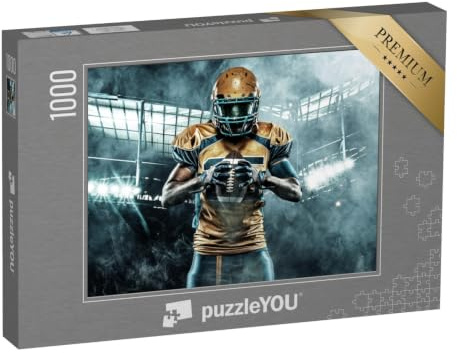 puzzleYOU: Puzzle 1000 Teile „American-Football-Spieler“ – aus der Puzzle-Kollektion Sport, Menschen