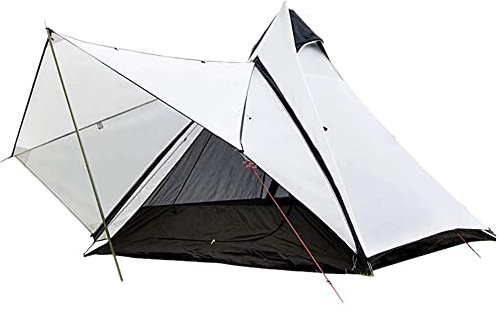 RajoNN Zelt, Camping, Pyramidenzelt, für Erwachsene, indisches Tipi-Zelt, Jurtenzelt, doppelschichtige Zelte für Outdoor-Camping, Wandern, Jagd, 3–4 Personen