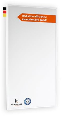 Könighaus Infrared Space Heater 1000 W - TUV SUD - 14-26 m²