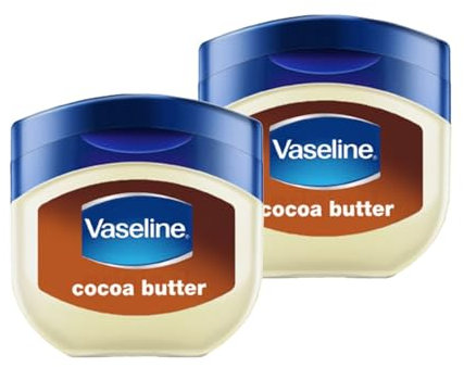 Vaseline Lip Therapy Cocoa Burro, balsamo per labbra nutriente per un'idratazione ottimale, burro di cocoa (confezione da 2)