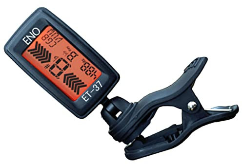 ULDIGI 1Stk Ukulele-Tuner gitarrentuner elektrische Gitarre Professioneller Clip-On-Tuner Zupfinstrument Orgelstopp Banjo-Tuner Musikinstrumenten-Tuner Pizzicato-Tuner Black