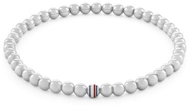 Tommy Hilfiger Jewelry Armband mit Schmuckperlen für Damen Kollektion aus Edelstahl, Gelbgold und Nelkengold