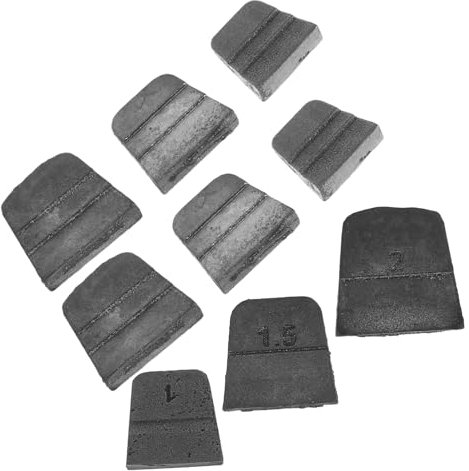 Milisten 9pièces Kit De Cales Fer Pour Remplacement De Poignée De Marteau Accessoires De Fixation Pour Outils Manuels Compatible Avec Haches Et Marteaux Construction Et Sécurisée