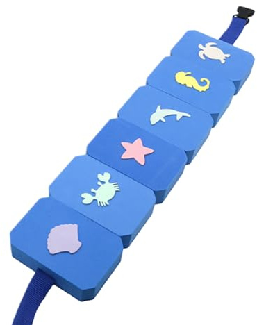 Cintura di galleggiamento – Eva Foam, cintura galleggiante regolabile, cintura galleggiante per principianti, supporto per le pulci di nuoto, strumento per il nuoto per bambini, aerobica