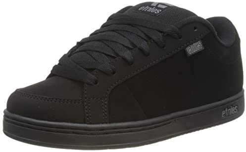 Etnies Kingpin – Klassischer Skate-Heritage-Fashion-Stil mit angesagtem, verstärkte Cupsole, Alltagssneaker - Größe 45.5 - Farbe Schwarz