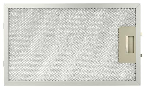 vhbw filtro anti-grasso compatibile con Electrolux EFC6412X, DK9660-AD cappa da cucina - 32,5 x 19,6 x 0,85 cm, metallo