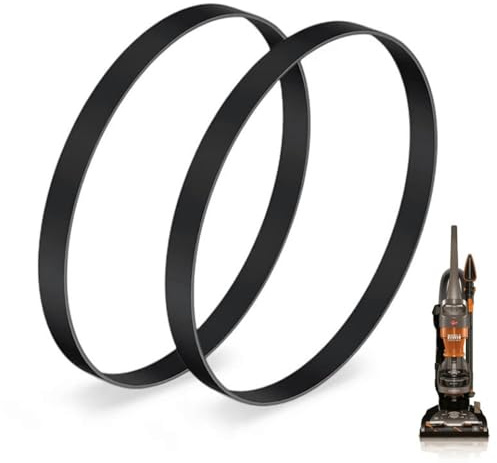 JEDELEOS Replacement Belts for Hoover Whole House Rewind Pet Vacuum UH71255 UH71250 UH71251 UH71215 UH70205 UH71230 and UH71350V Series, Vacuum Flat Non-Stretch Belt (Pack of 2)
