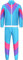 cuteDIY 80er Trainingsanzug Kostüm Damen 80S Clothes 90er Jahre Kleidung Herren Partner