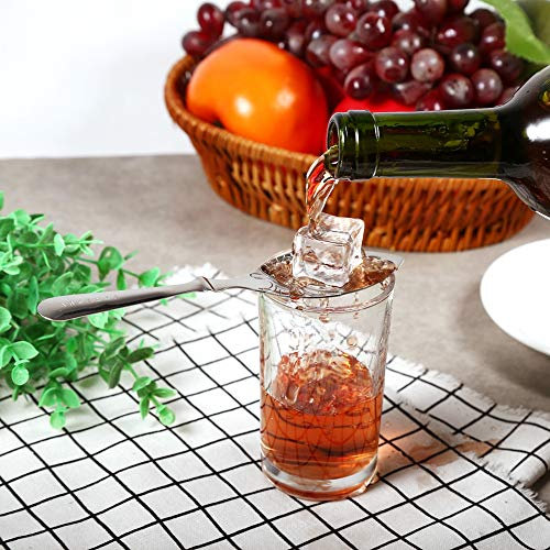 Cucharas de Absenta Juego de Absenta Cuchara de Ajenjo, 1 Pieza Acero Inoxidable 304 Diseño único Barra de Cóctel Taza de Vidrio Filtro para Beber Cuchara de Ajenjo (Cuchara de
