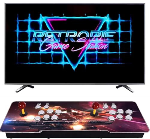 Maquina Arcade 2025.Consola de Juegos , 29900 Juegos, Juegos Retro, 2-4 Jugadores, Compatible con Juegos 3D para PC, proyector y TV