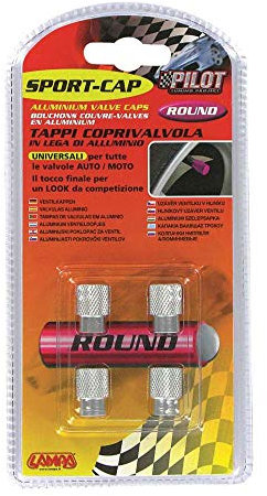 Lampa 02500 Sport Cap Tappi Coprivalvola, Alluminio